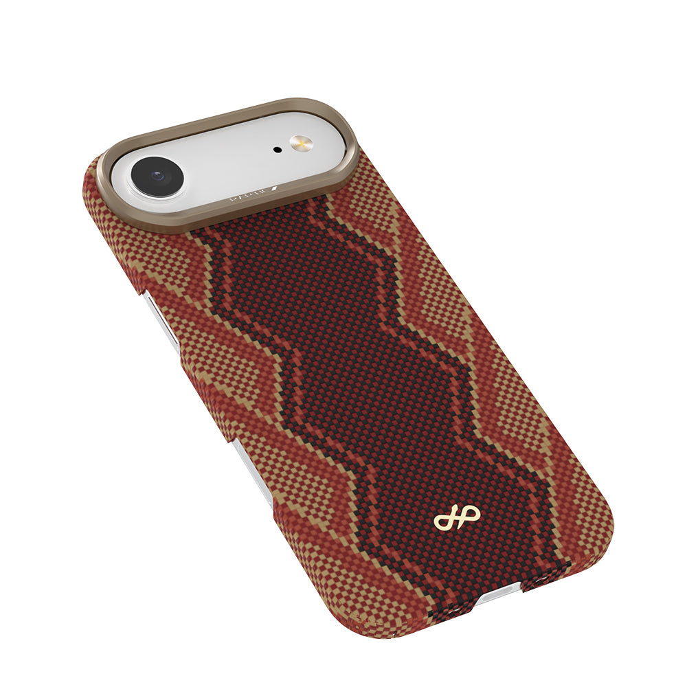 iPhone 17 Air Kılıf M-safe Şarj Özellikli Raptic Aramid Skin Bionic Serisi Karbon Kılıf
