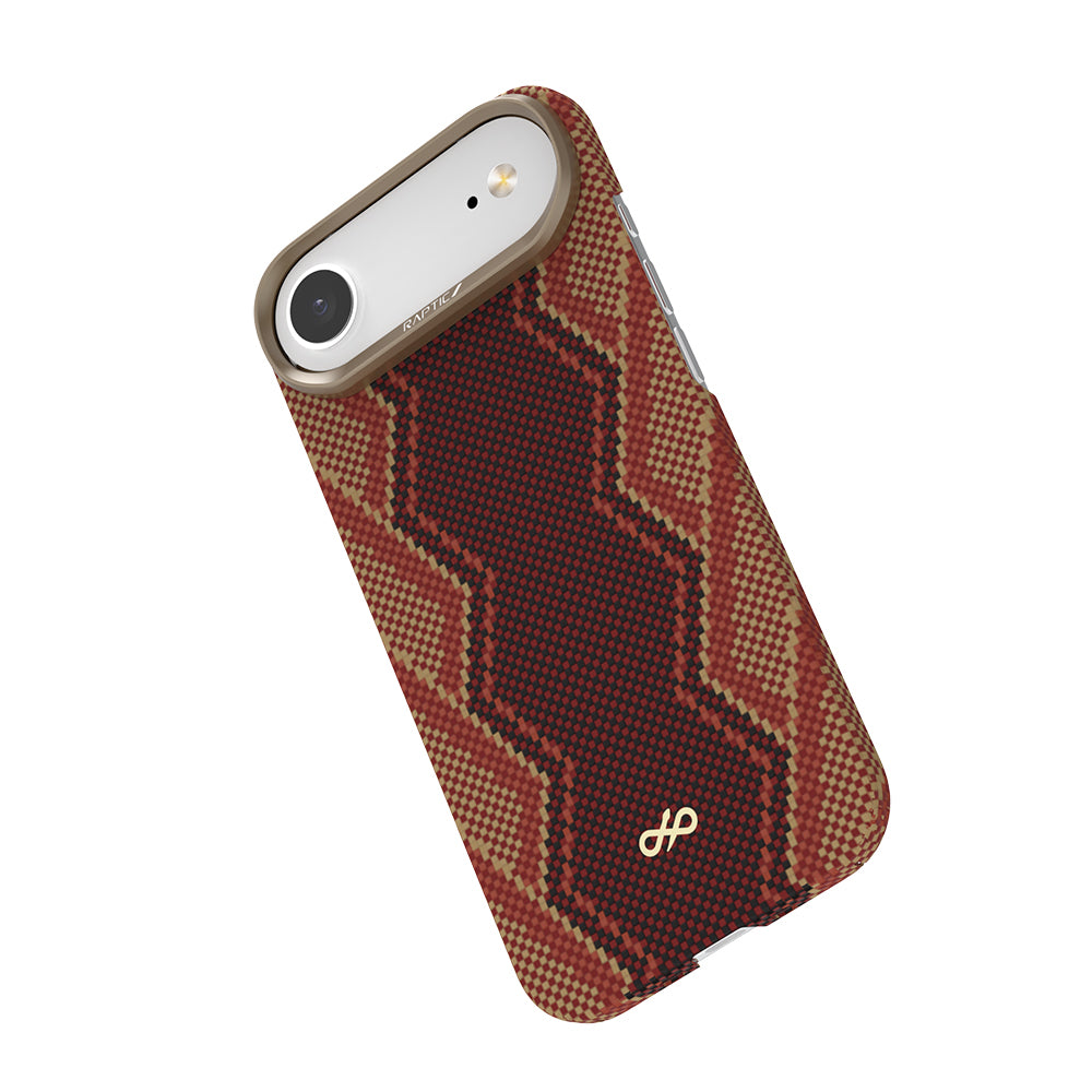 iPhone 17 Air Kılıf M-safe Şarj Özellikli Raptic Aramid Skin Bionic Serisi Karbon Kılıf