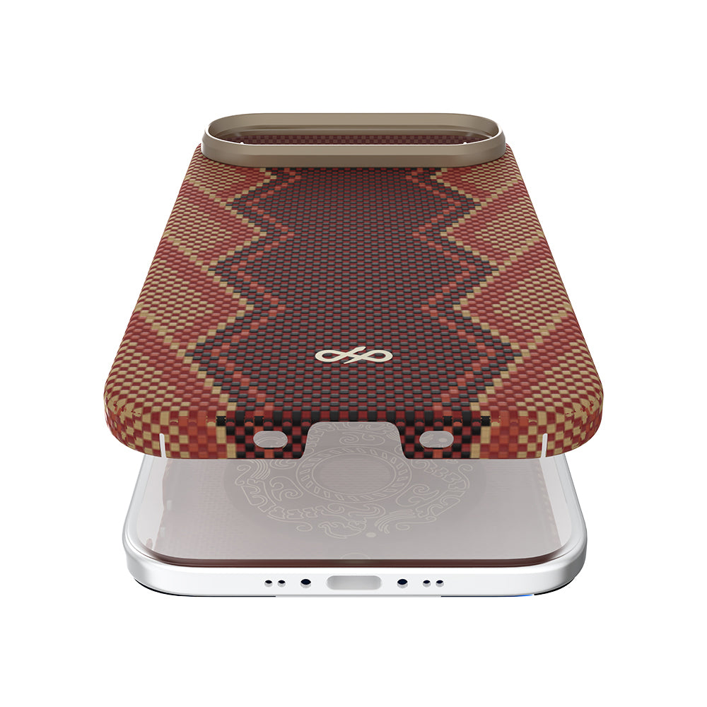 iPhone 17 Air Kılıf M-safe Şarj Özellikli Raptic Aramid Skin Bionic Serisi Kılıf