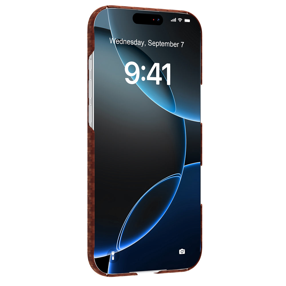 iPhone 17 Air Kılıf M-safe Şarj Özellikli Raptic Aramid Skin Origin Serisi Karbon Kılıf