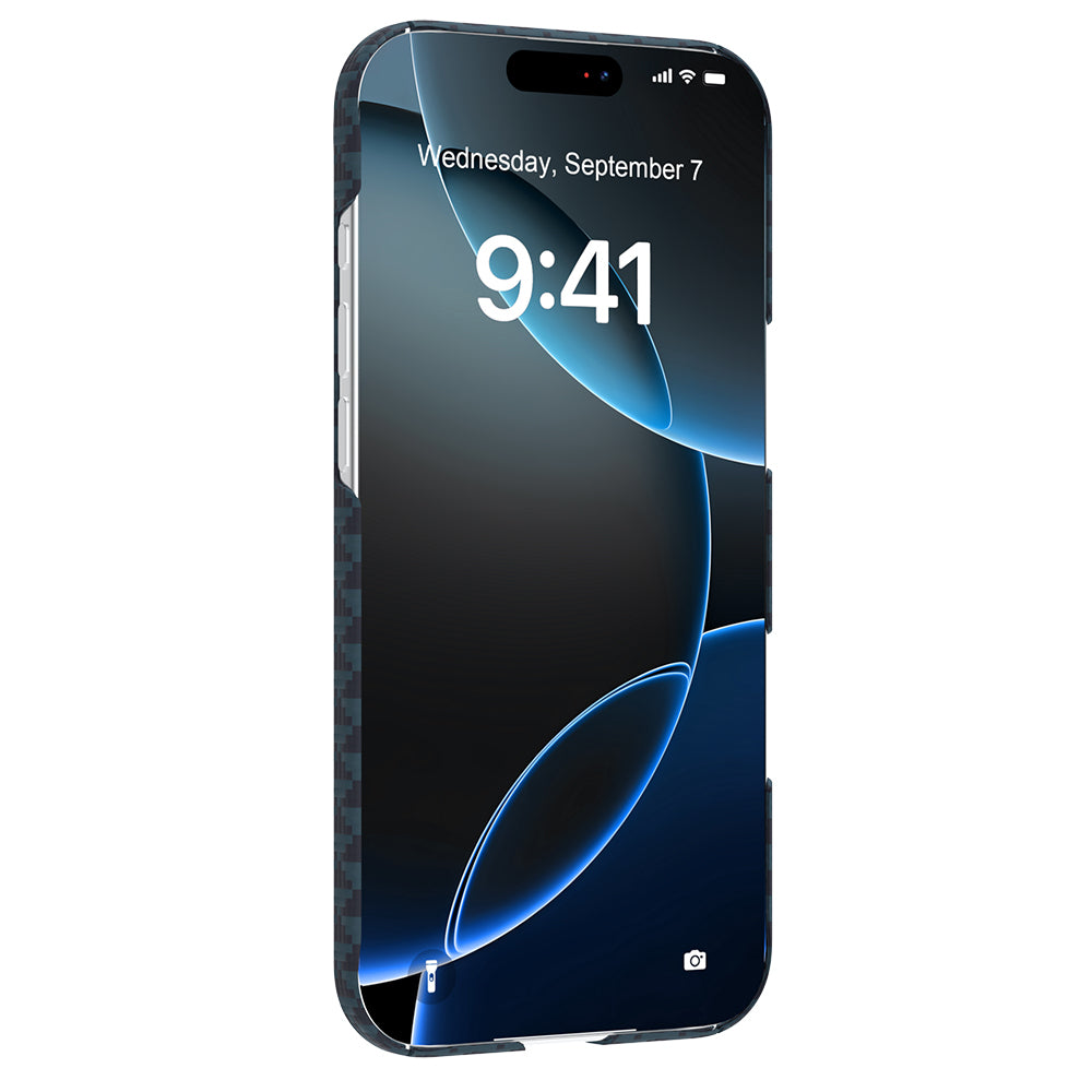 iPhone 17 Air Kılıf M-safe Şarj Özellikli Raptic Aramid Skin Origin Serisi Karbon Kılıf