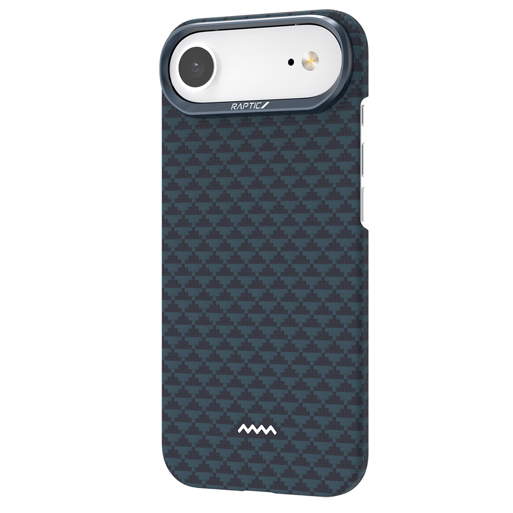 iPhone 17 Air Kılıf M-safe Şarj Özellikli Raptic Aramid Skin Origin Serisi Karbon Kılıf