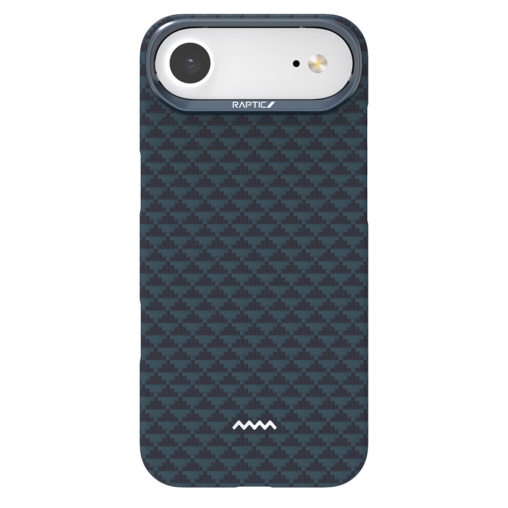 iPhone 17 Air Kılıf M-safe Şarj Özellikli Raptic Aramid Skin Origin Serisi Karbon Kılıf