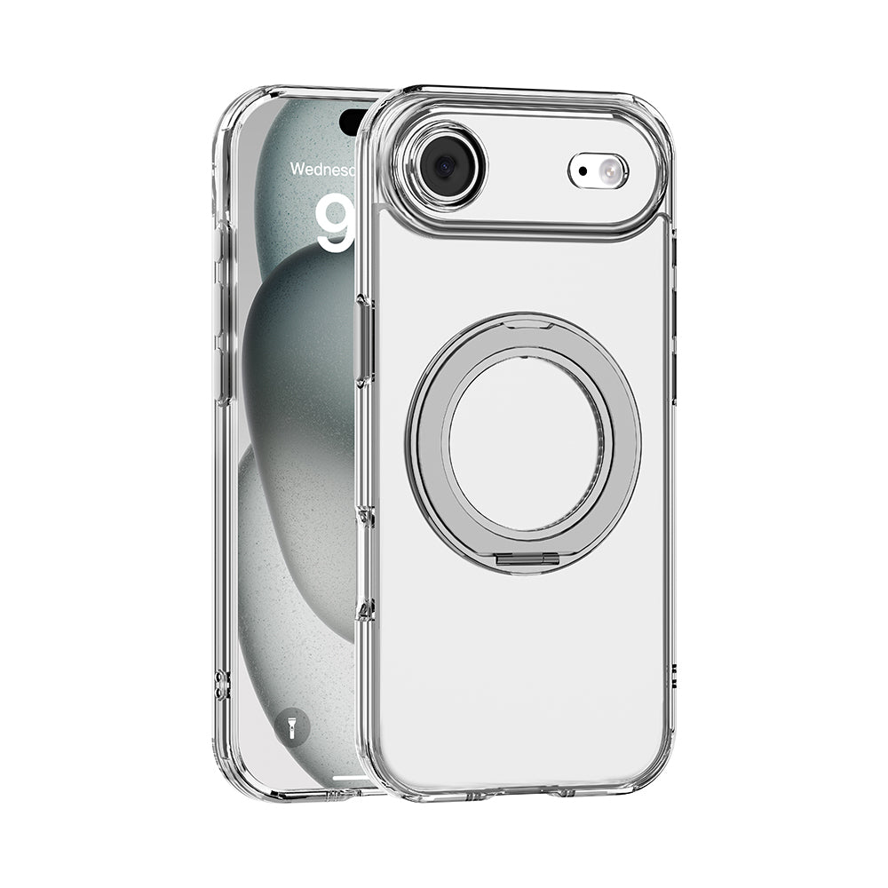 iPhone 17 Air Kılıf M-safe Şarj Özellikli Standlı Airbag Tasarımlı Mutural Fresh Serisi Kılıf