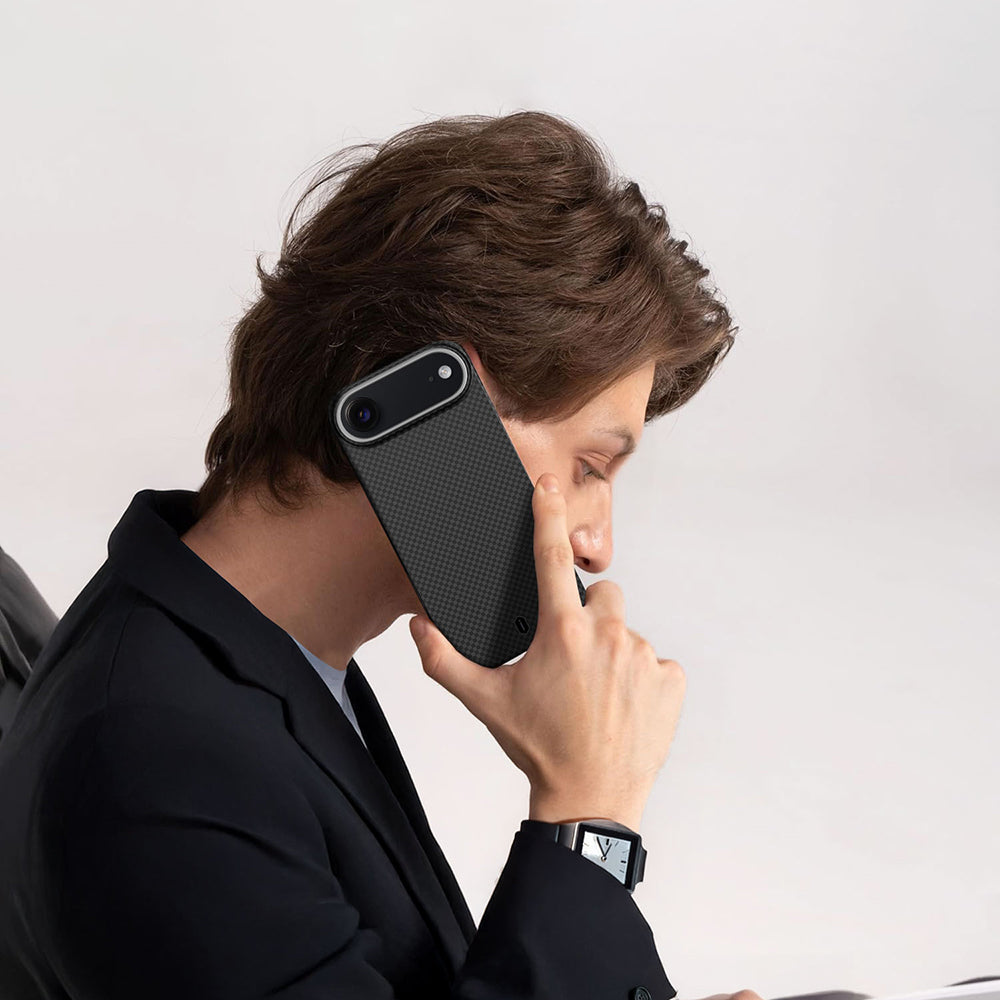 iPhone 17 Air Kılıf M-safe Şarj Özellikli Wiwu DCC-208 Aramid Armor Kılıf