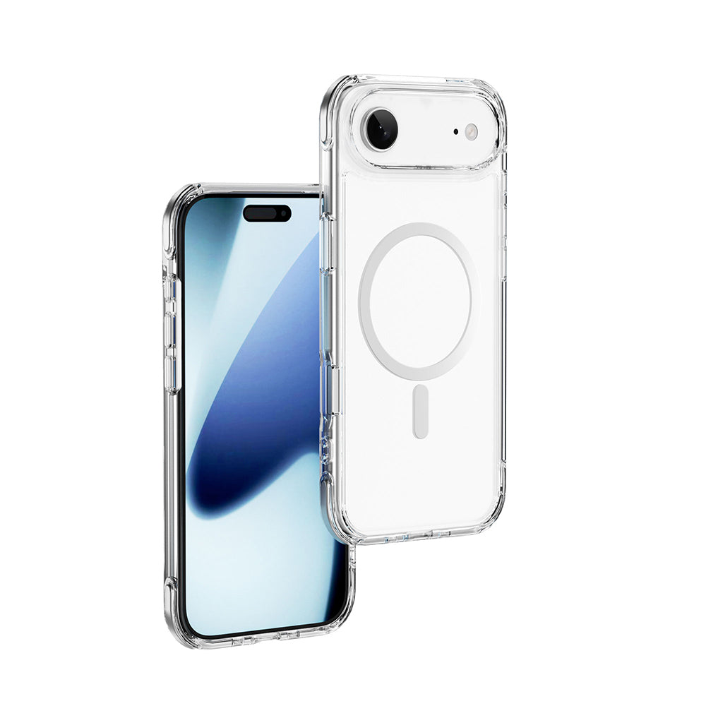 iPhone 17 Air Kılıf M-safe Şarj Özellikli Wiwu MCC-702 Titanyum Pro Serisi Sert PC Kılıf