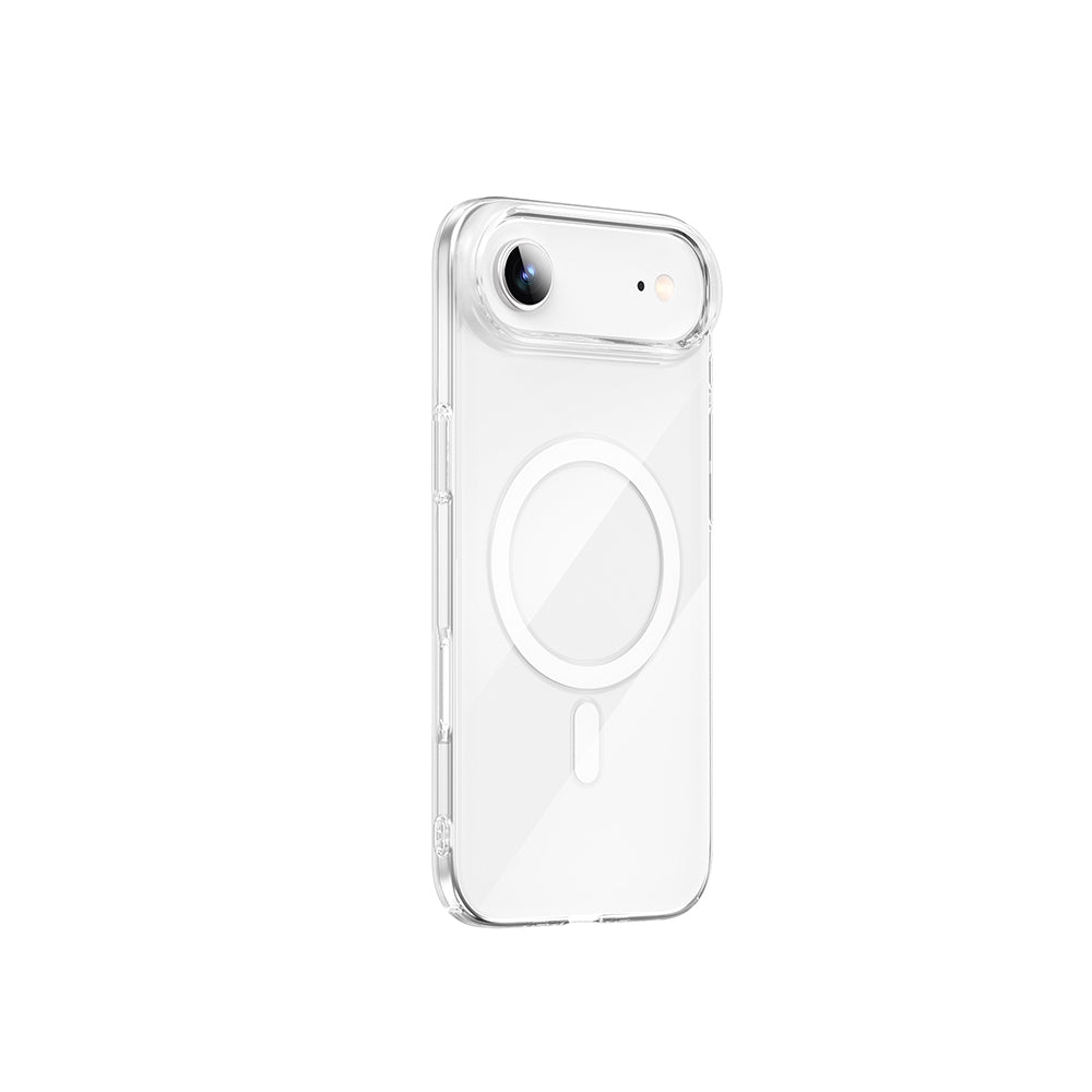iPhone 17 Air Kılıf M-safe Şarj Özellikli Wiwu YXK-207 Invisible Pro Sert PC Kılıf