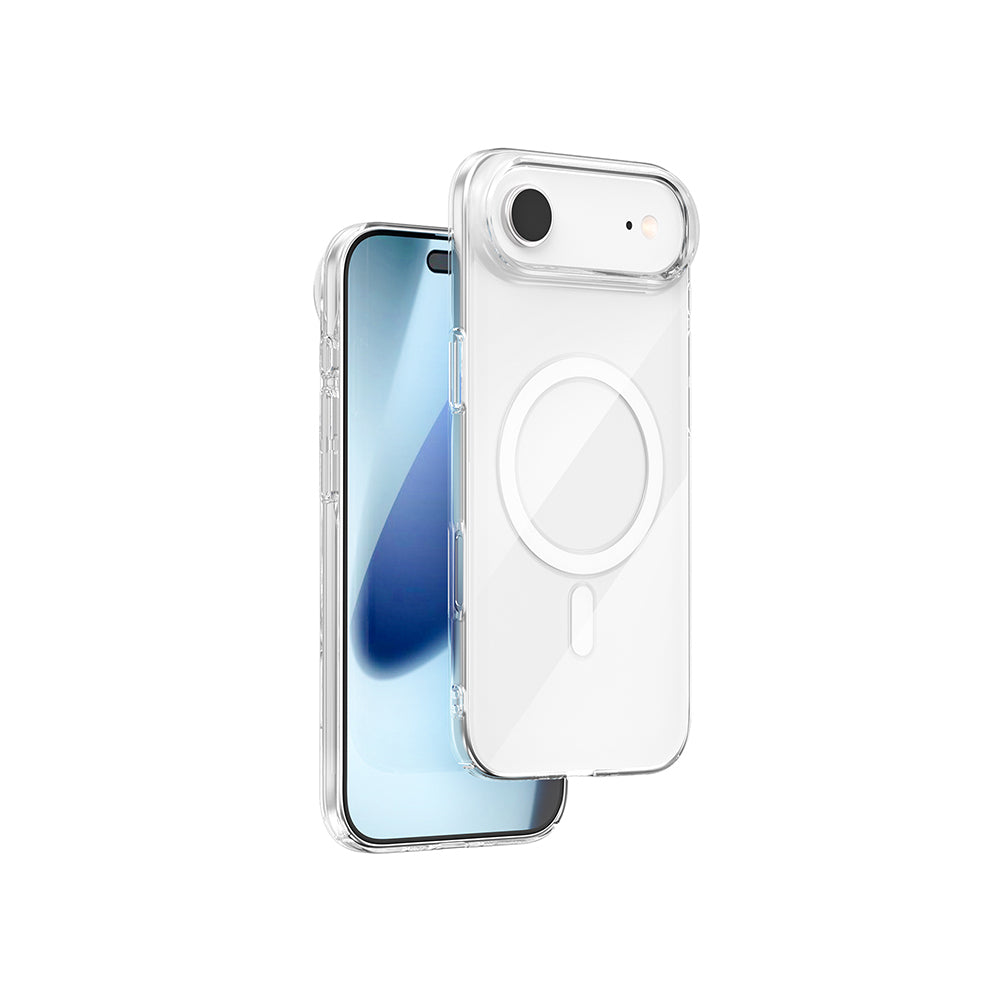 iPhone 17 Air Kılıf M-safe Şarj Özellikli Wiwu YXK-207 Invisible Pro Sert PC Kılıf