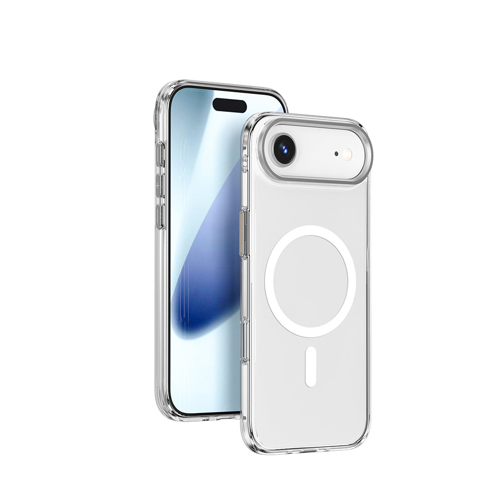 iPhone 17 Air Kılıf M-safe Şarj Özellikli Wiwu YXK-208 Invisible Ultra Sert PC Kılıf