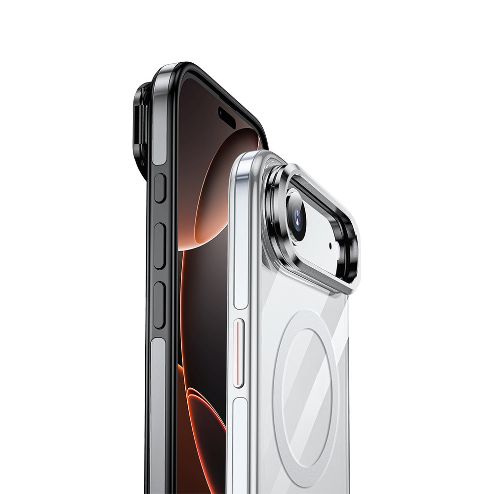 iPhone 17 Air Kılıf M-safe Şarj Özellikli Wlons Standlı Efsane Kılıf