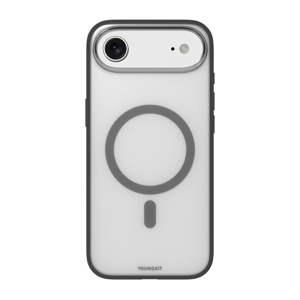 iPhone 17 Air Kılıf M-safe Şarj Özellikli Youngkit Clear Serisi Kılıf