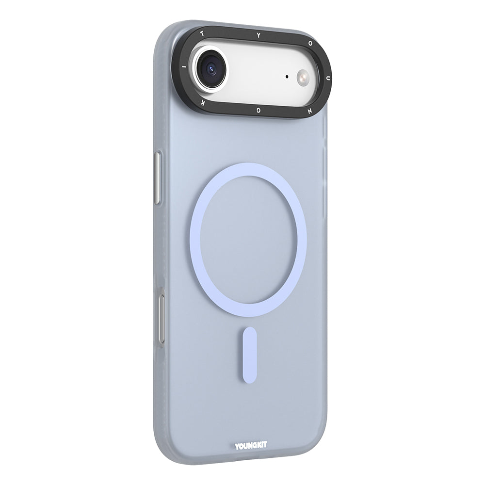 iPhone 17 Air Kılıf M-safe Şarj Özellikli Youngkit Hidden Sand Serisi Kılıf