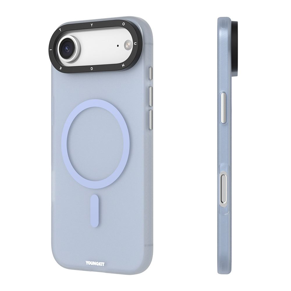 iPhone 17 Air Kılıf M-safe Şarj Özellikli Youngkit Hidden Sand Serisi Kılıf