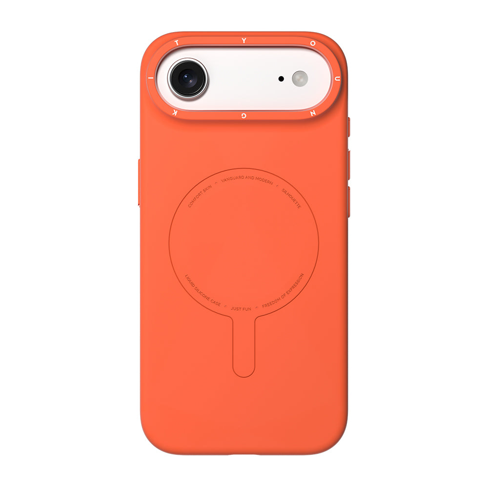 iPhone 17 Air Kılıf M-Safe Şarj Özellikli Youngkit Morandi Serisi Kılıf