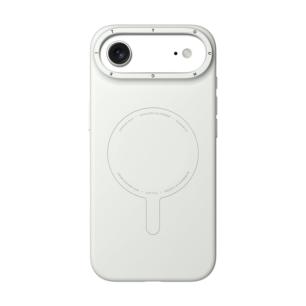 iPhone 17 Air Kılıf M-Safe Şarj Özellikli Youngkit Morandi Serisi Kılıf