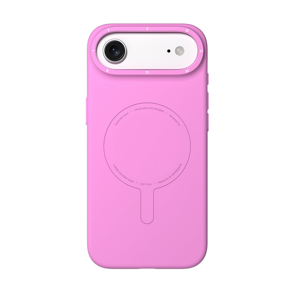 iPhone 17 Air Kılıf M-Safe Şarj Özellikli Youngkit Morandi Serisi Kılıf