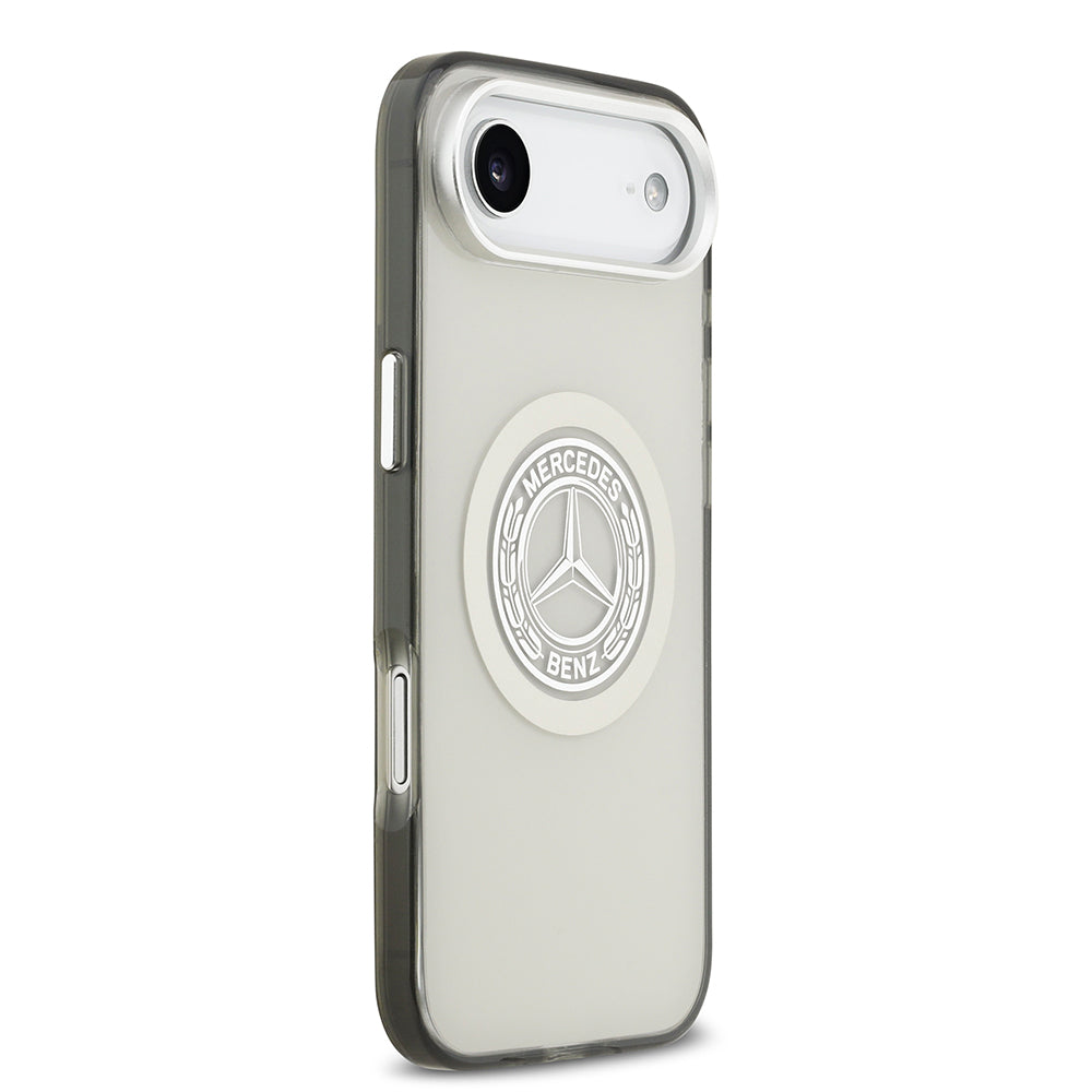 iPhone 17 Air Kılıf Mercedes Benz Orijinal Lisanslı M-safe Şarj Özellikli Çift Katmanlı PC Nostaljik Yıldız Dizayn Kılıf