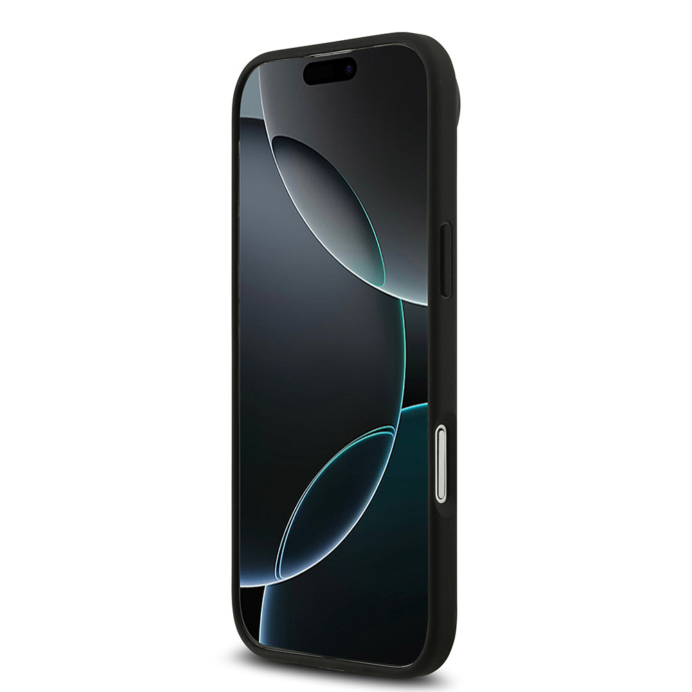 iPhone 17 Air Kılıf Mercedes Benz Orijinal Lisanslı M-safe Şarj Özellikli Dokulu Desenli Deri Kılıf