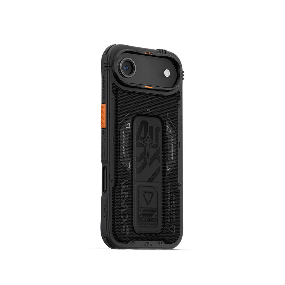 iPhone 17 Air Kılıf SkinArma M-safe Şarj Özellikli Airbag Tasarımlı Standlı Phantom Kılıf