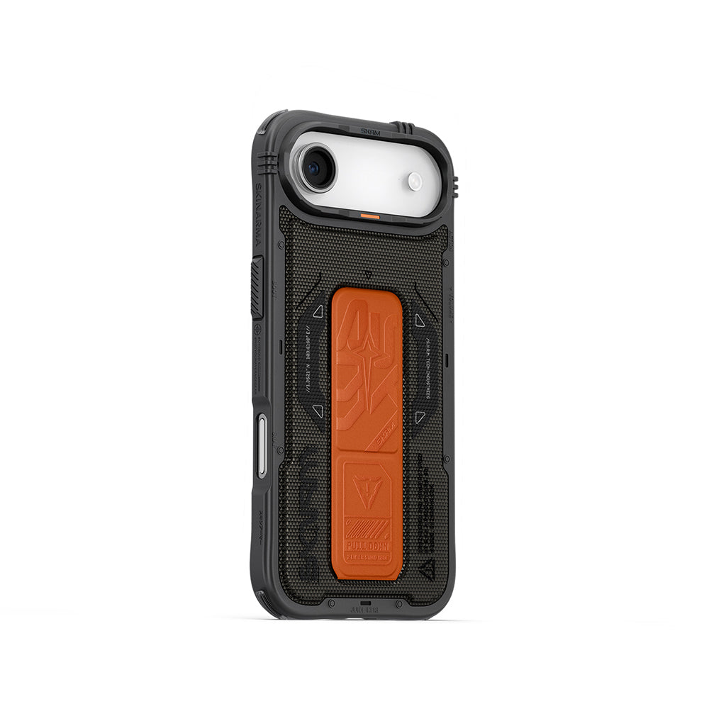 iPhone 17 Air Kılıf SkinArma M-safe Şarj Özellikli Airbag Tasarımlı Standlı Phantom Kılıf