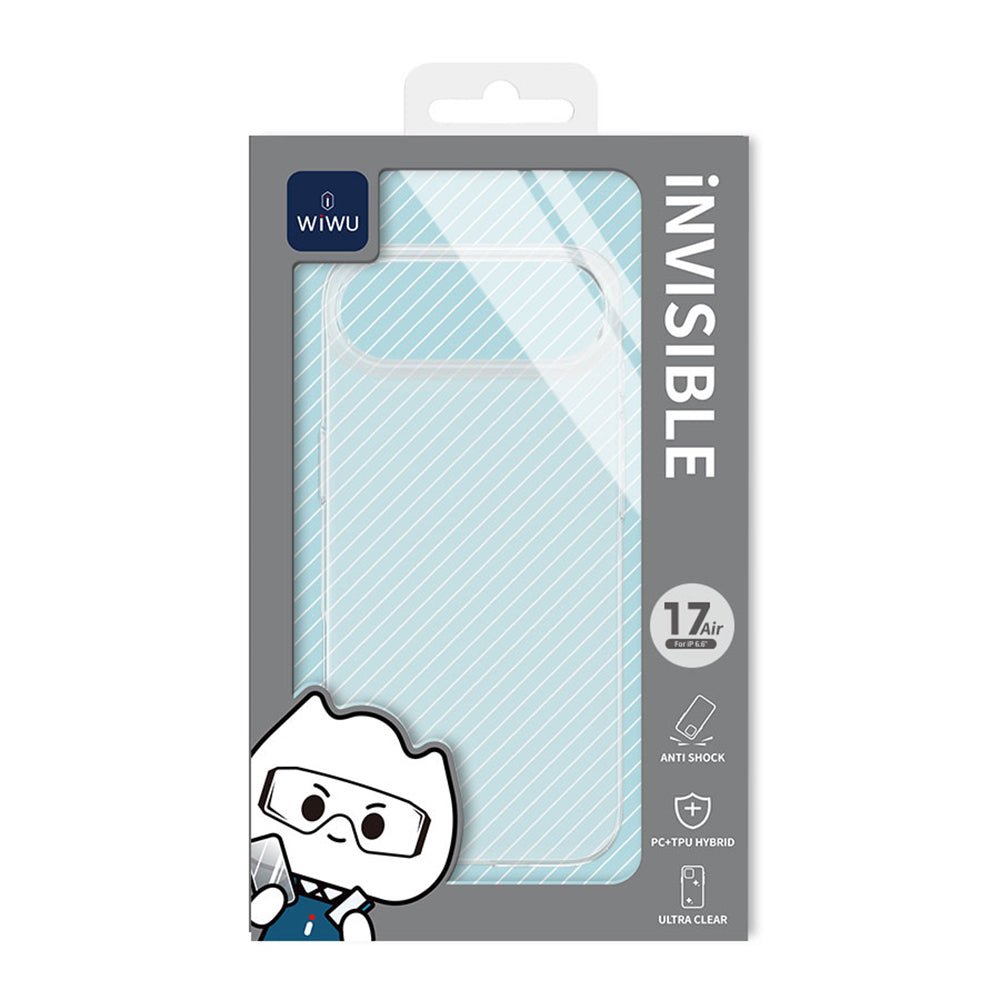iPhone 17 Air Kılıf Wiwu YXK-206 Invisible Sert PC Kılıf