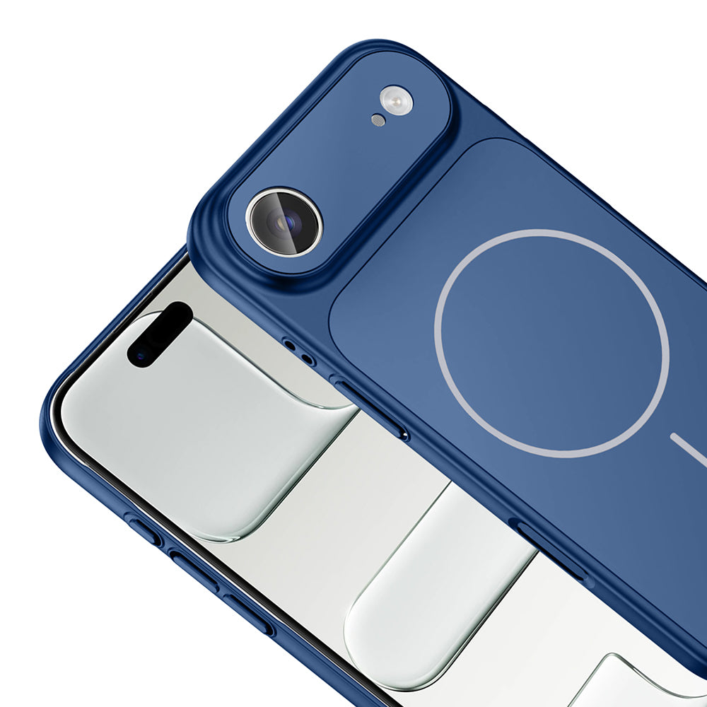 iPhone 17 Air Kılıf Zore M-Safe Şarj Özellikli Kamera Korumalı Formen Kılıf