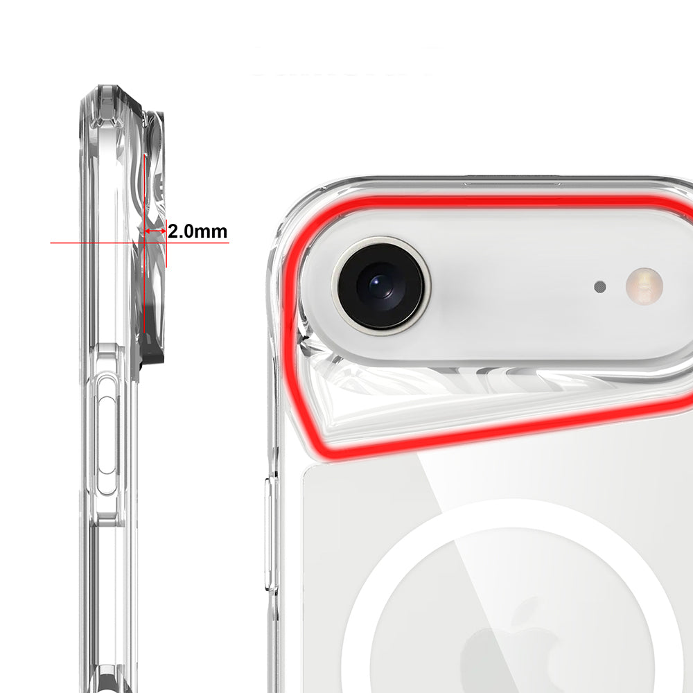 iPhone 17 Air Kılıf Zore M-safe Şarj Özellikli T-Max M-safe Kılıf