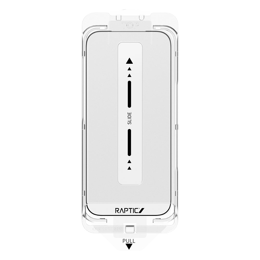 iPhone 17 Air Raptic Air Glass 2.5D Ekran Koruyucu 2 Adet + Kolay Uygulama Aparatlı
