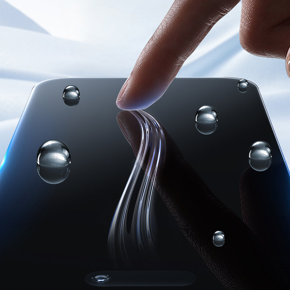 iPhone 17 Air Raptic Air Glass 2.5D Privacy Hayalet Ekran Koruyucu 2 Adet + Kolay Uygulama Aparatlı