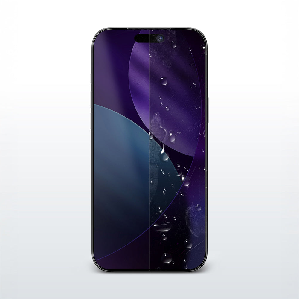 iPhone 17 Amazingthing Titan Privacy Parmak İzi Bırakmayan Temperli Cam Ekran Koruyucu