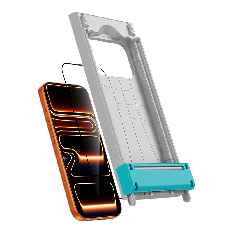 iPhone 17 Benks Glass Warrior 2.0 EZFita Safir Cam Ekran Koruyucu + Kolay Uygulama Aparatı