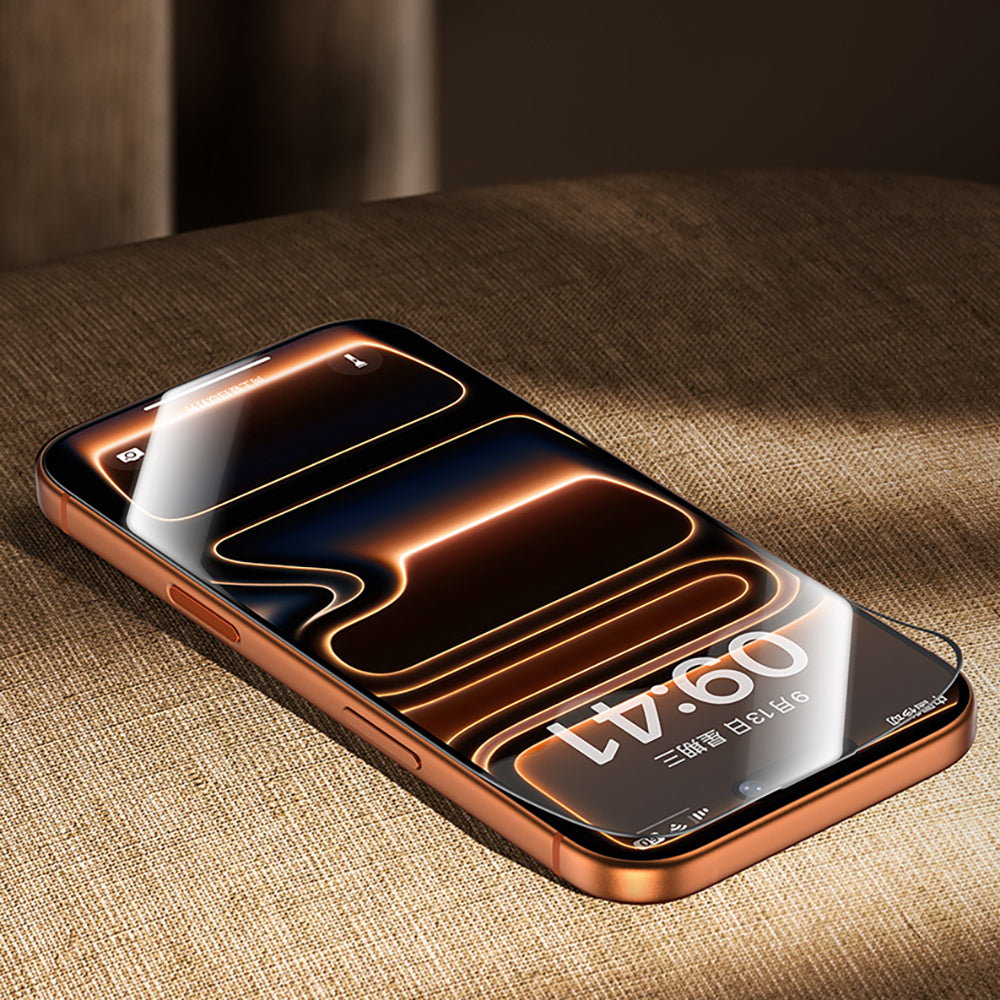 iPhone 17 Benks Glass Warrior 2.0 EZFita Safir Cam Ekran Koruyucu + Kolay Uygulama Aparatı