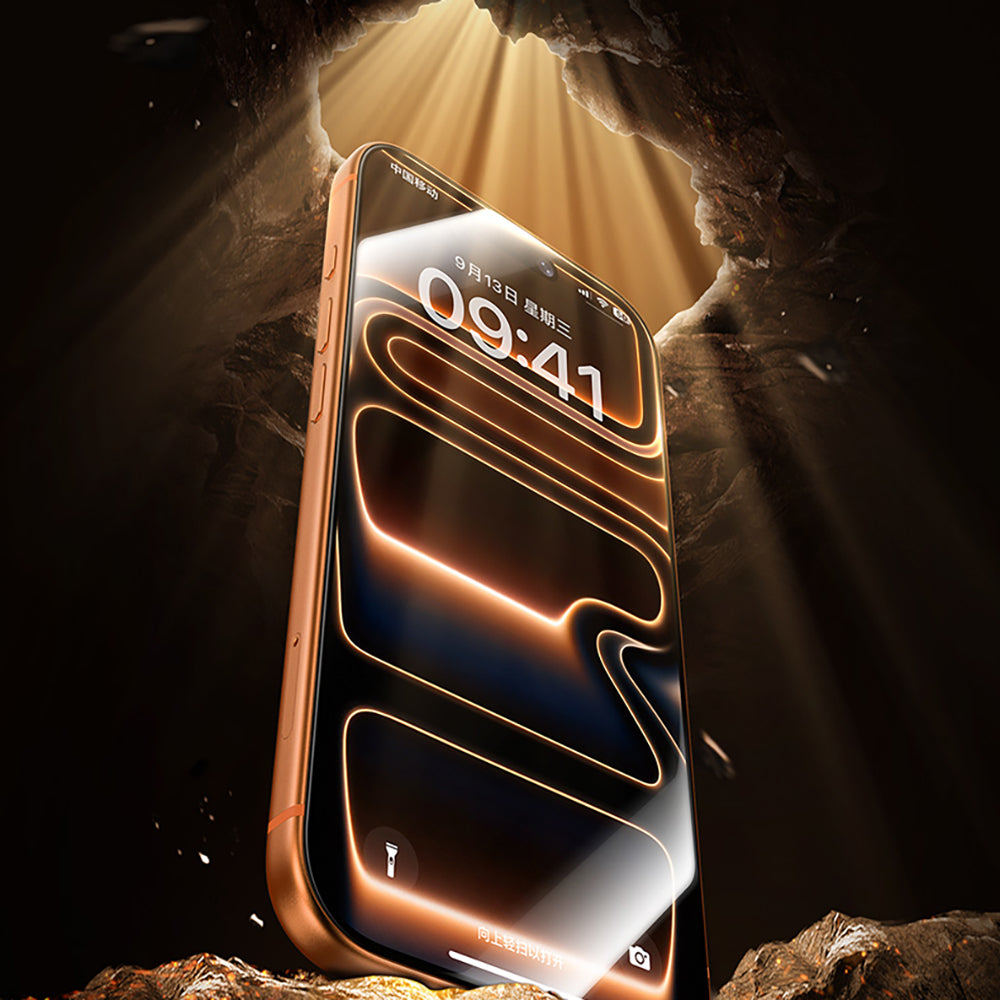 iPhone 17 Benks Glass Warrior 2.0 EZFita Safir Cam Ekran Koruyucu + Kolay Uygulama Aparatı