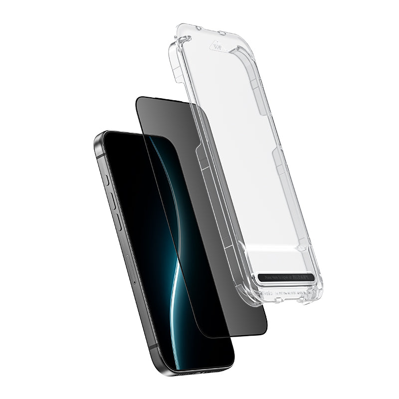 iPhone 17 Benks Ultra Shield 0.3mm Privacy Ekran Koruyucu + Kolay Uygulama Aparatlı