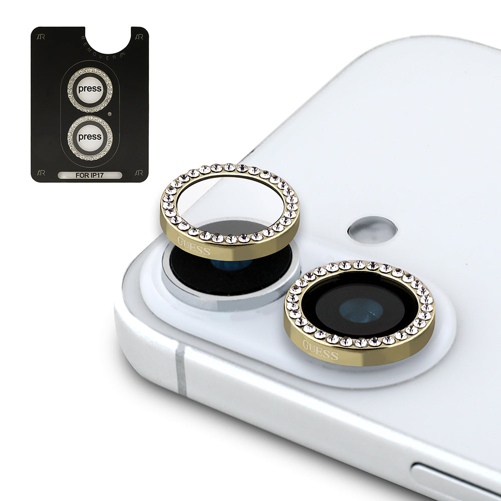 iPhone 17 Guess Orijinal Lisanslı 4G ve Yazı Logolu Kılıf + Ekran Koruyucu + Lens Koruyucu 3in1 Aksesuar Seti