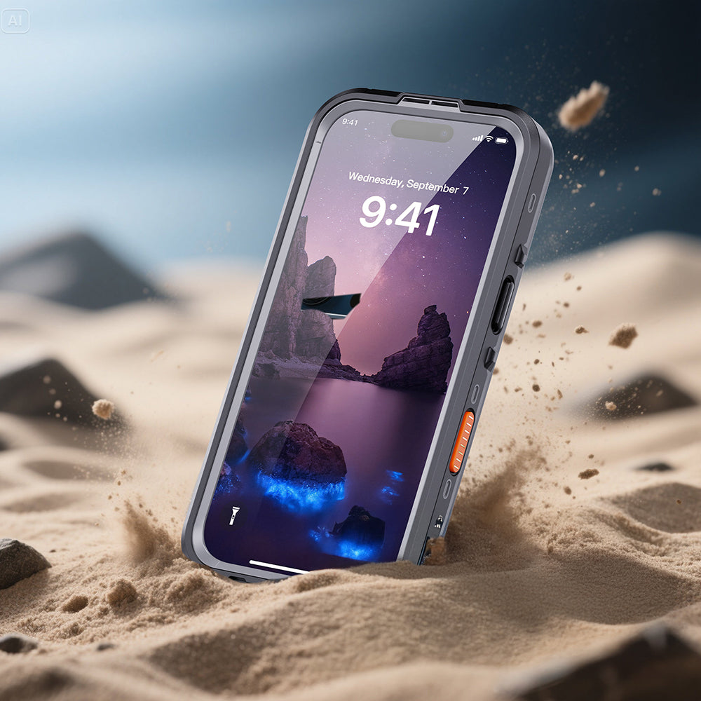iPhone 17 Kılıf 1-1 Su Geçirmez Kılıf
