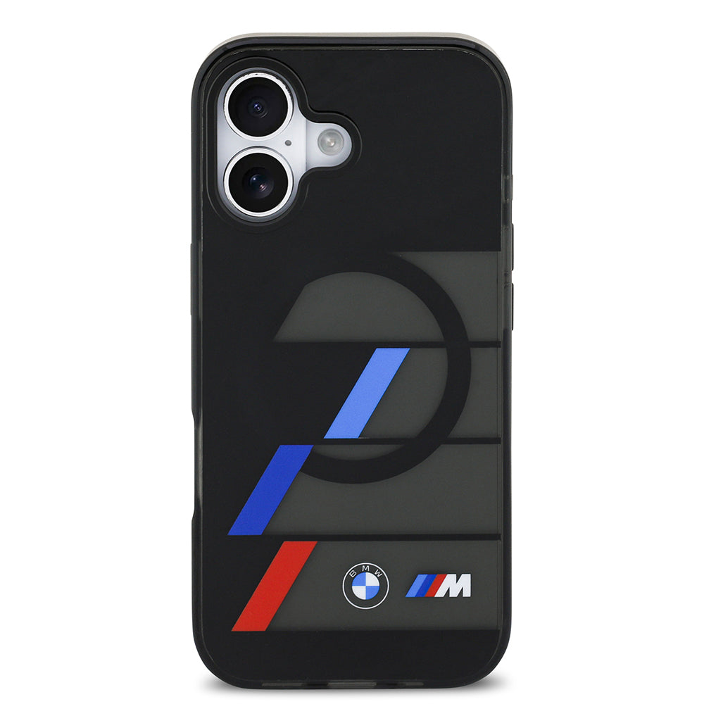 iPhone 17 Kılıf BMW Orijinal Lisanslı M-safe Şarj Özellikli IML Baskılı Üç Renkli M Dizayn Kılıf