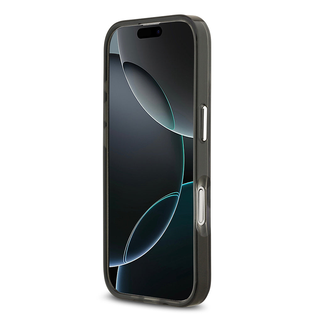 iPhone 17 Kılıf Karl Lagerfeld Orijinal Lisanslı M-safe Şarj Özellikli IML Leopar Baskılı Kılıf