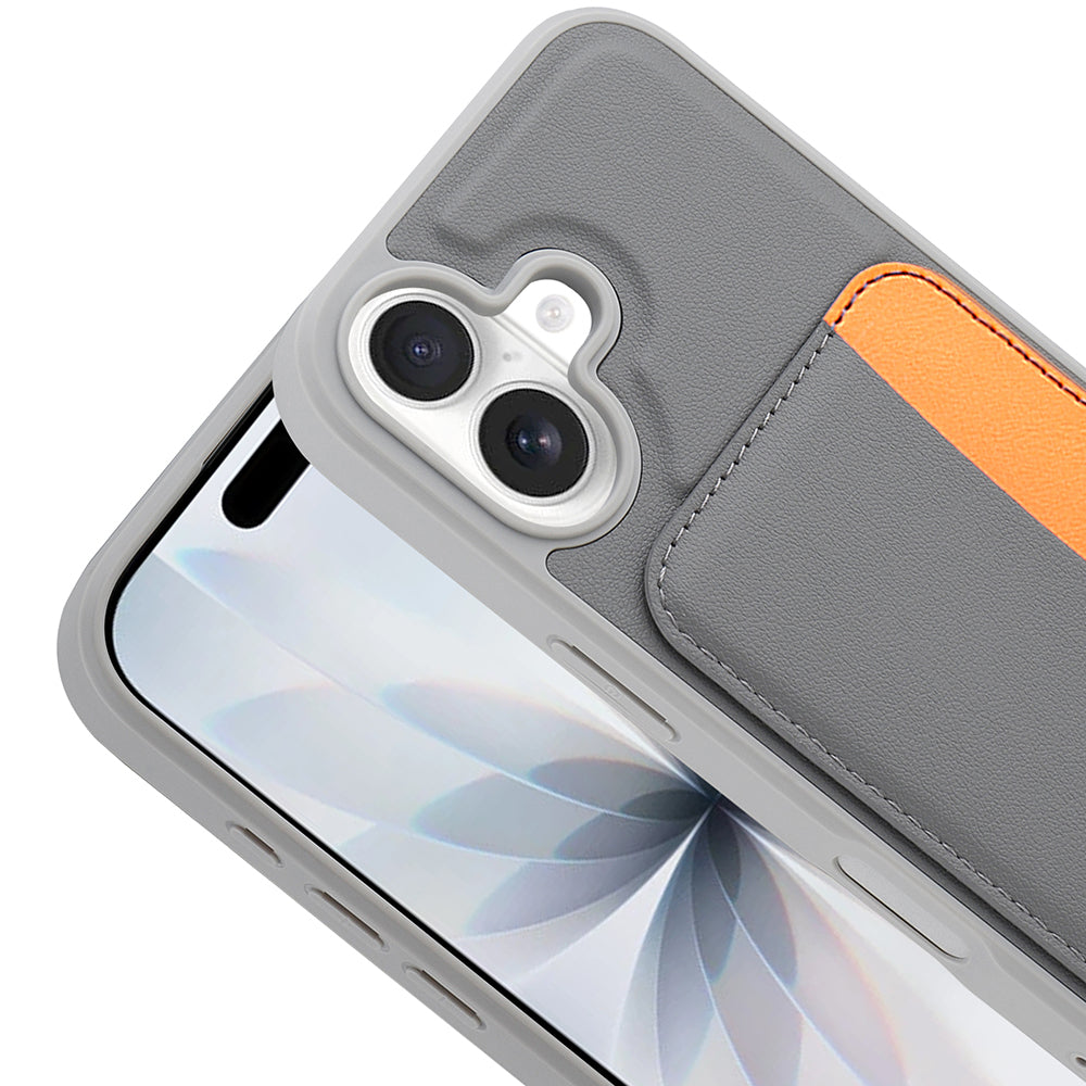 iPhone 17 Kılıf Kartlıklı Zore X-Kart Silikon Kılıf