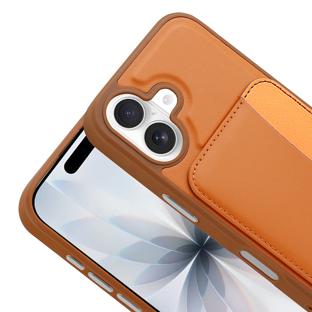 iPhone 17 Kılıf Kartlıklı Zore X-Kart Silikon Kılıf