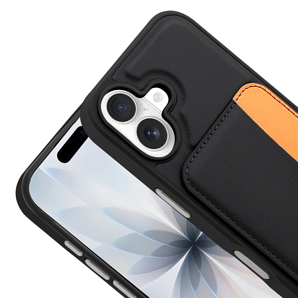 iPhone 17 Kılıf Kartlıklı Zore X-Kart Silikon Kılıf