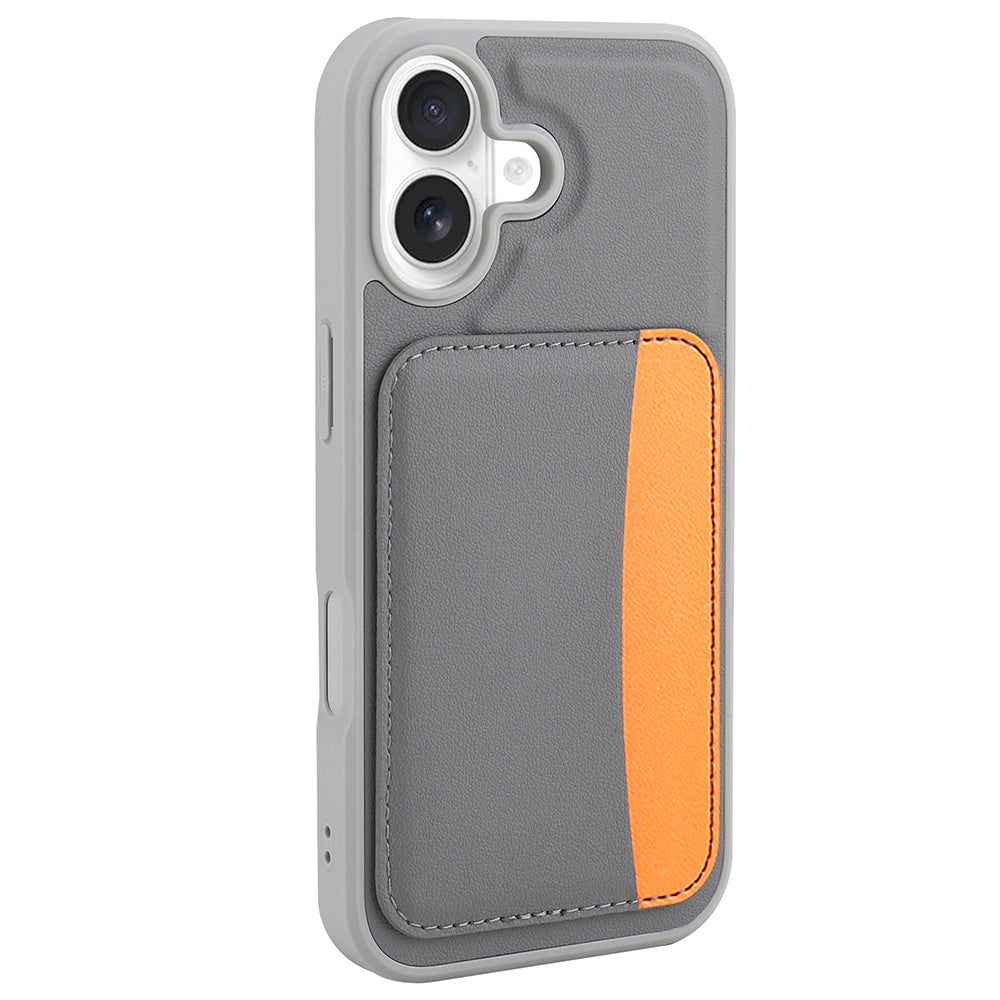 iPhone 17 Kılıf Kartlıklı Zore X-Kart Silikon Kılıf