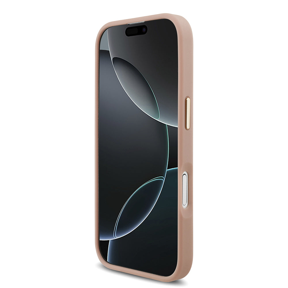 iPhone 17 Kılıf Lacoste Orijinal Lisanslı M-safe Şarj Özellikli Champs Elysees PU Deri Tasarımlı Kılıf