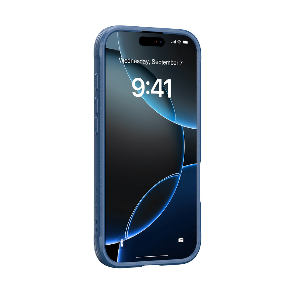 iPhone 17 Kılıf M-safe Şarj Özellikli Airbagli Raptic Shield Serisi Şeffaf Arka Yüzey Kılıf
