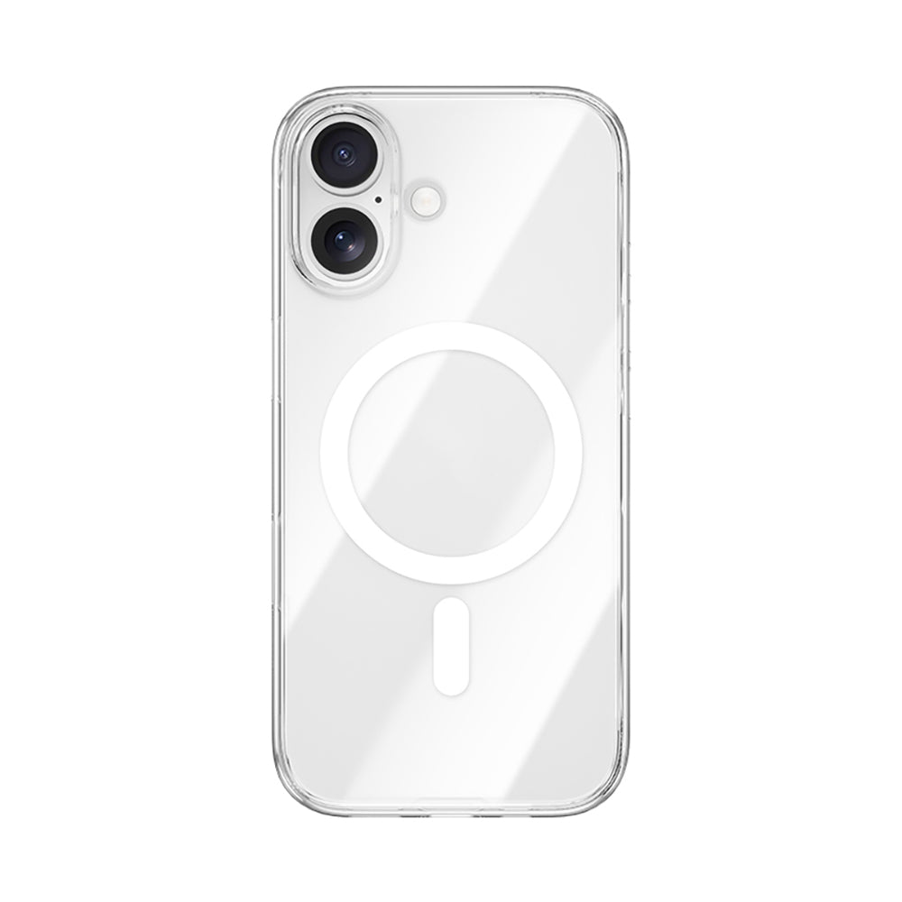iPhone 17 Kılıf M-safe Şarj Özellikli Benks Crystal Serisi Şeffaf Kılıf