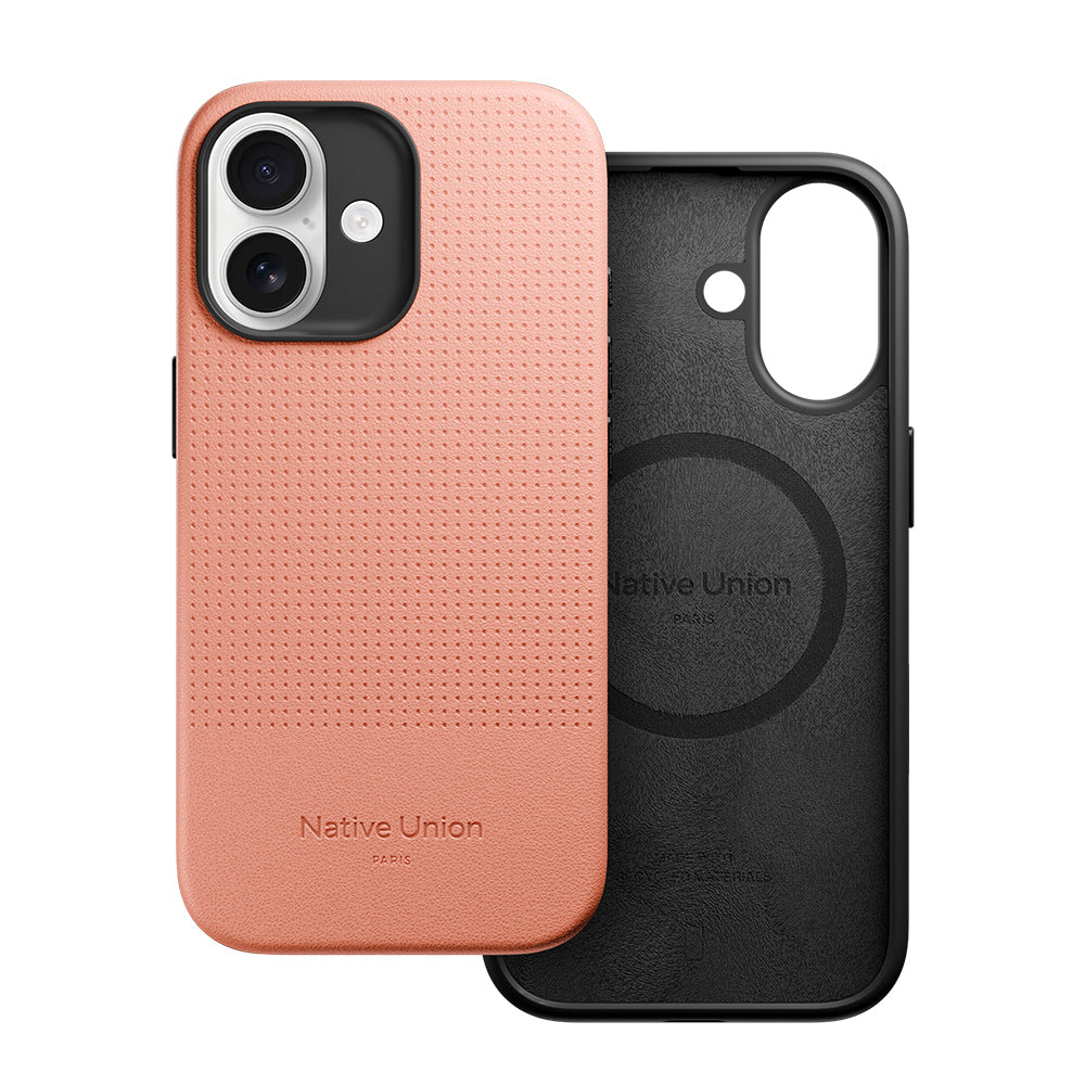 iPhone 17 Kılıf M-safe Şarj Özellikli Deri Dokulu Native Union 2025 Active Serisi Kılıf