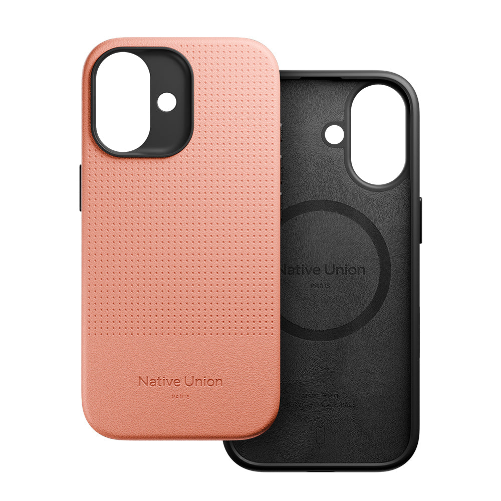 iPhone 17 Kılıf M-safe Şarj Özellikli Deri Dokulu Native Union 2025 Active Serisi Kılıf