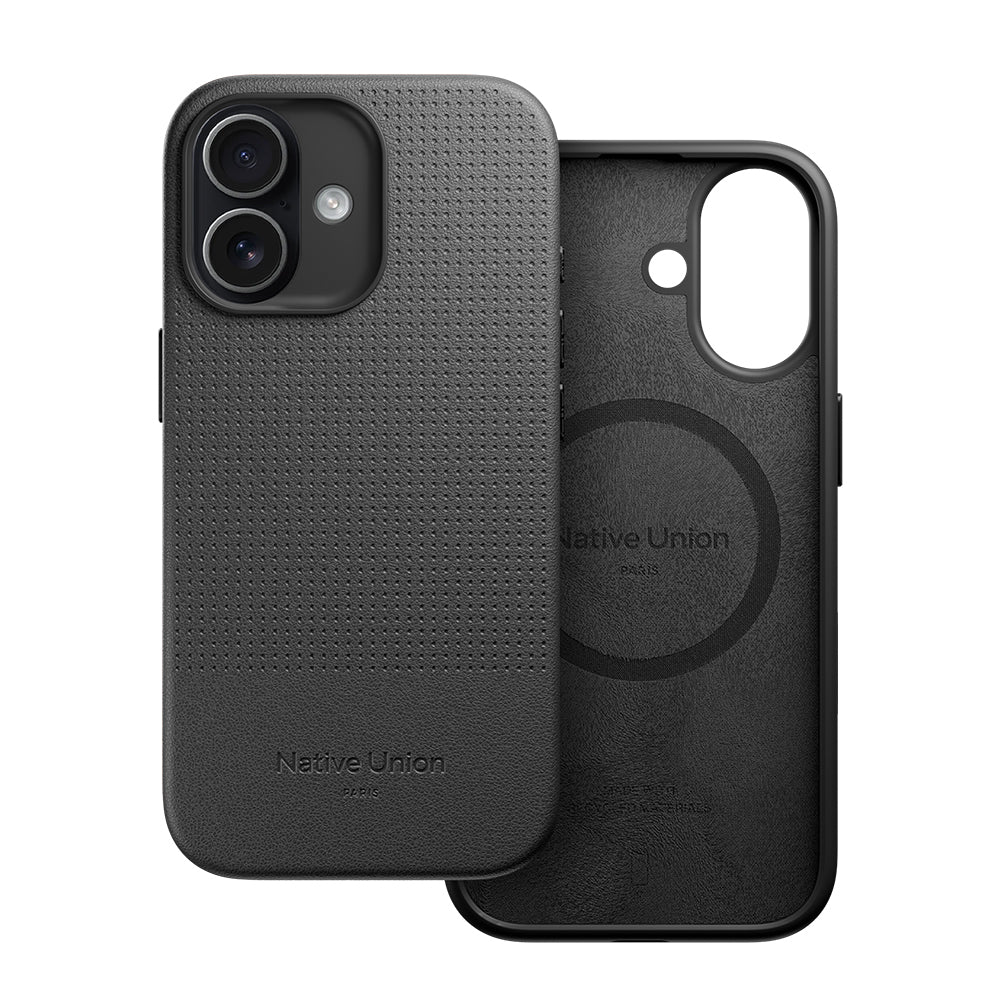 iPhone 17 Kılıf M-safe Şarj Özellikli Deri Dokulu Native Union 2025 Active Serisi Kılıf