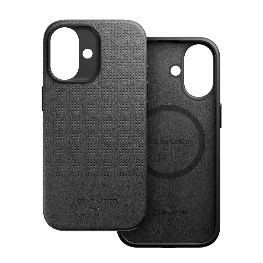 iPhone 17 Kılıf M-safe Şarj Özellikli Deri Dokulu Native Union 2025 Active Serisi Kılıf