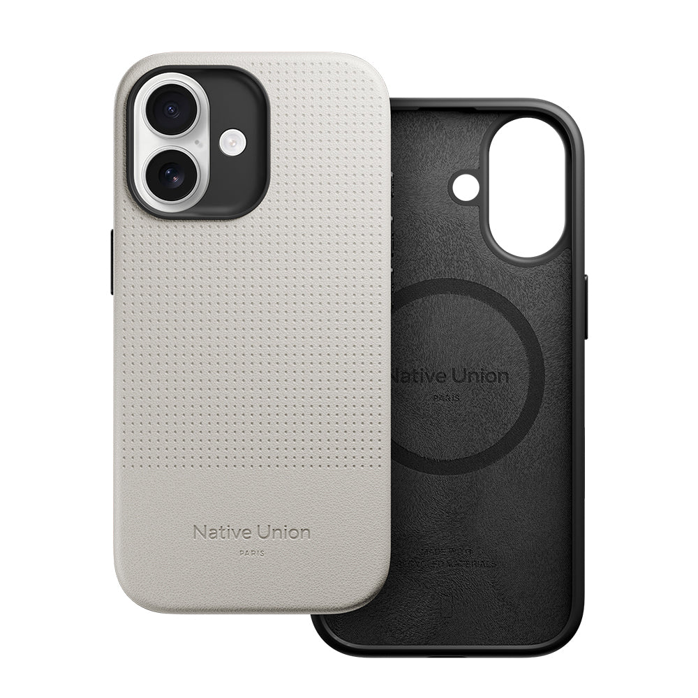 iPhone 17 Kılıf M-safe Şarj Özellikli Deri Dokulu Native Union 2025 Active Serisi Kılıf